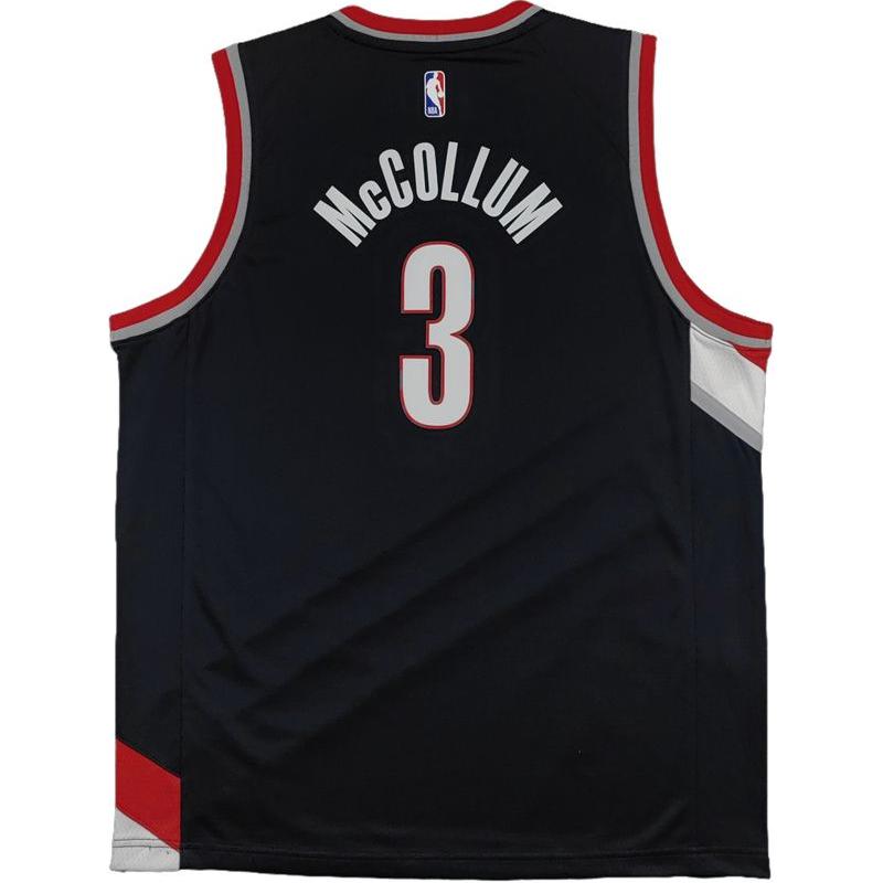 Nike Майка nba Portland Trail Blazers black для подростков — фото 3
