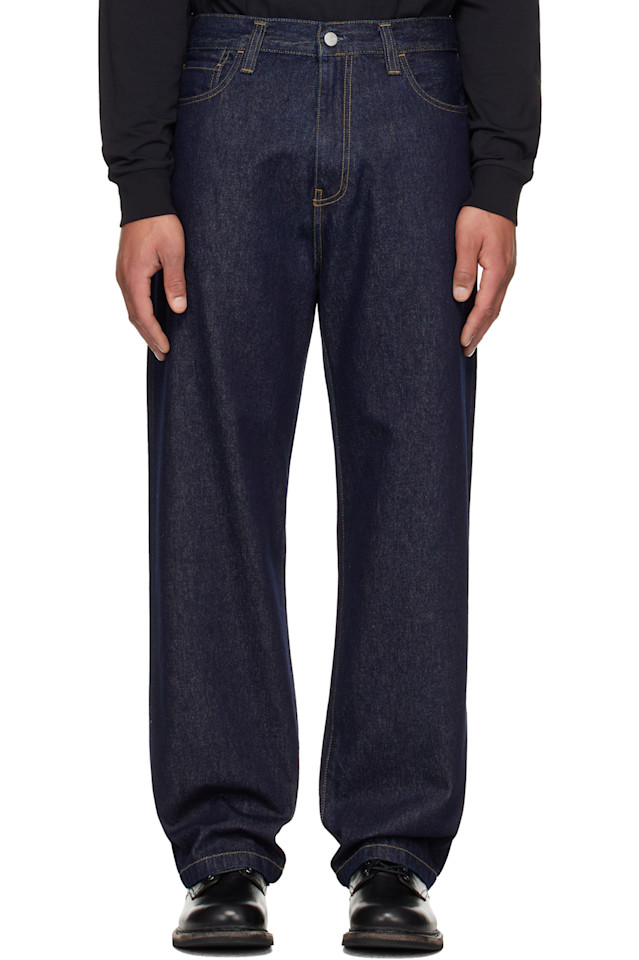 

Carhartt Work In Progress Синие джинсы Landon