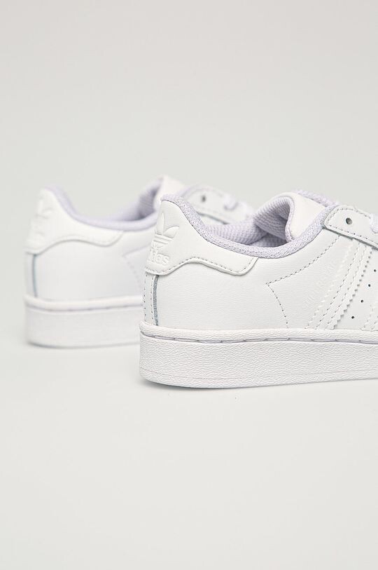 Adidas Originals - детская обувь Superstar C EF5395, белый — фото 3
