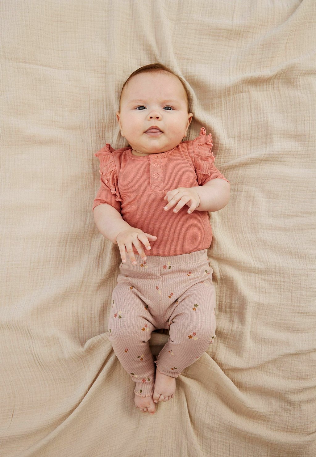 

Леггинсы The New Siblings, цвет Adobe Rose Aop