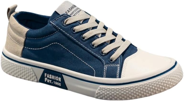 

Мужские спортивные кроссовки с противоскользящей и дышащей подошвой - повседневная и универсальная обувь для студентов. Комфортные и мягкие. Амортизирующие и прочные Fmshi, синий