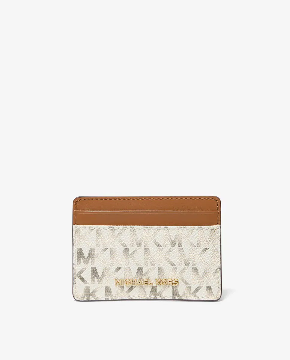 

Женский держатель карт Jet Set с логотипом Michael Michael Kors, натуральный