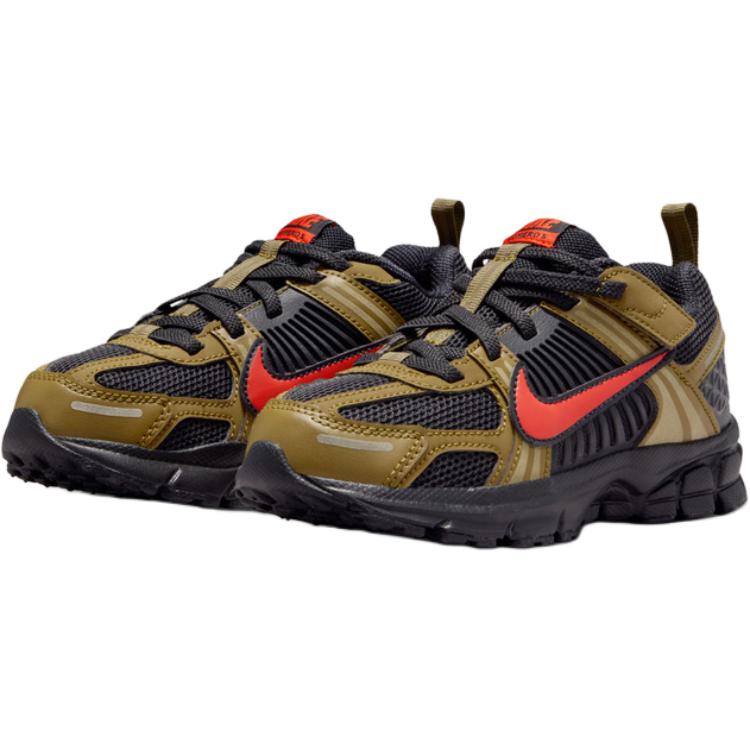 Nike Кроссовки для бега Vomero 5 черные коричневые детские — фото 4
