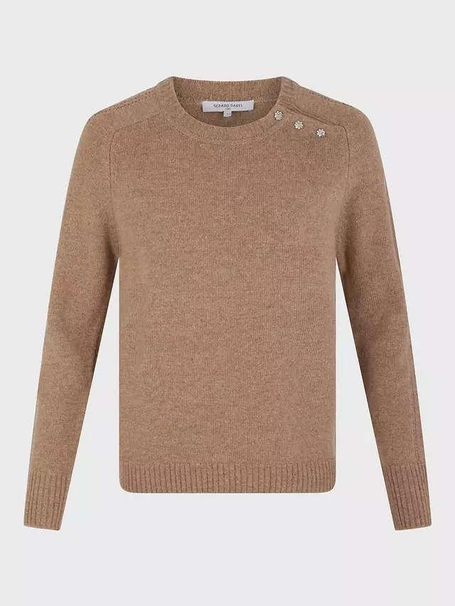 

Джемпер Gerard Darel Jolene Wool Cashmere, бежевый