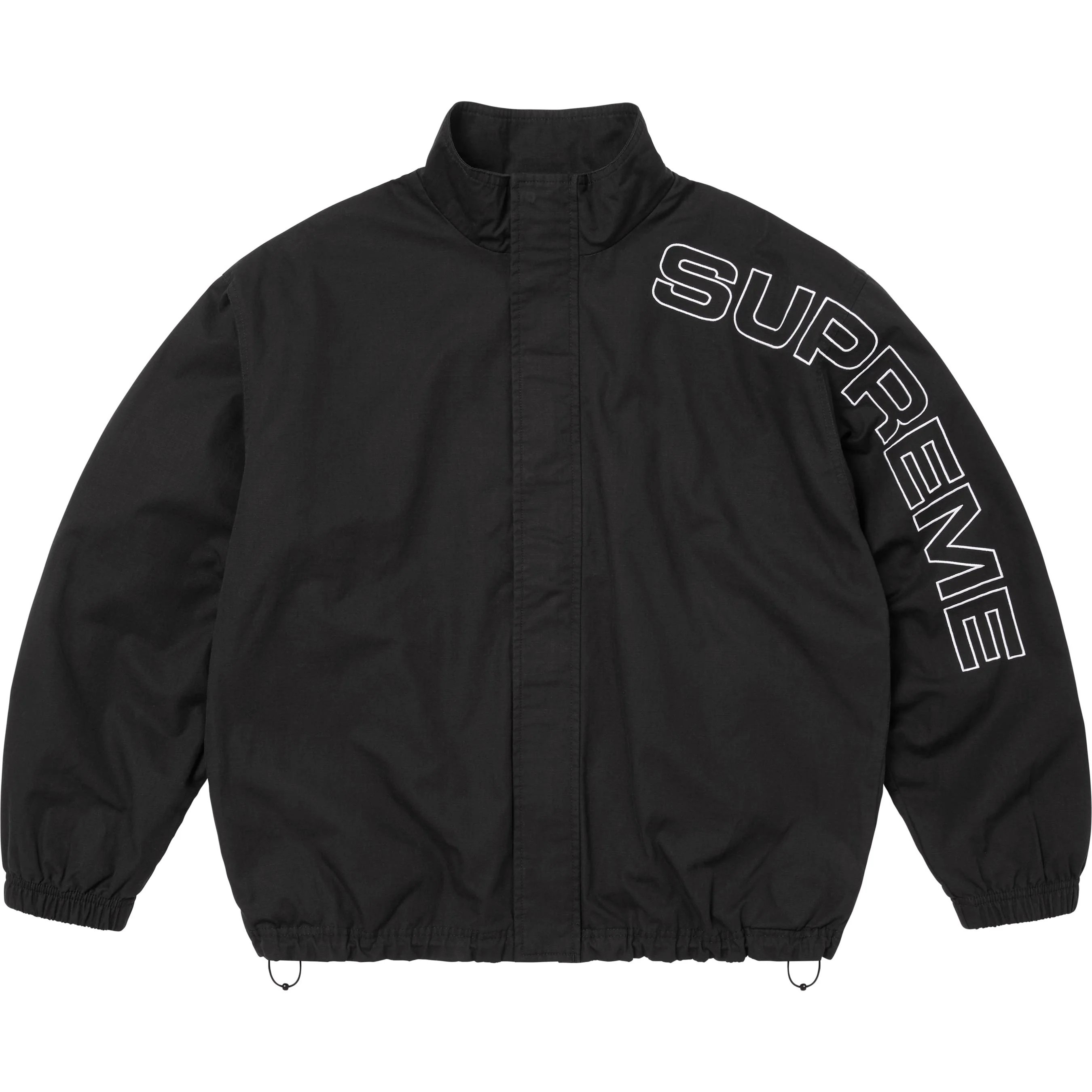 

Supreme Вышитая спортивная куртка, Black