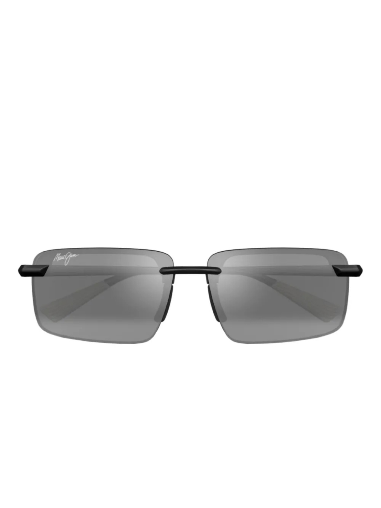 

Прямоугольные солнцезащитные очки Maui Jim Laulima, черный
