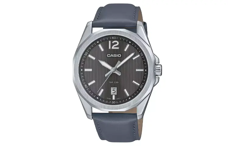 

CASIO Часы Men Standard Series Black Watch MTP-E725L-8A, Black Dial