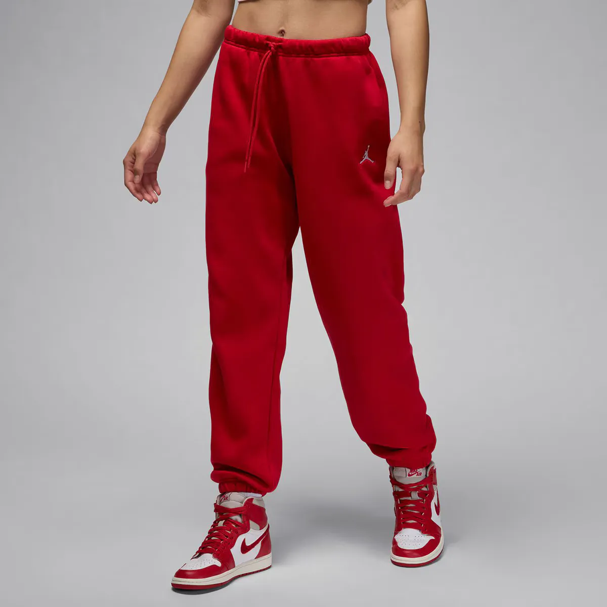 

Женские брюки Brooklyn Fleece Jordan Nike, красный
