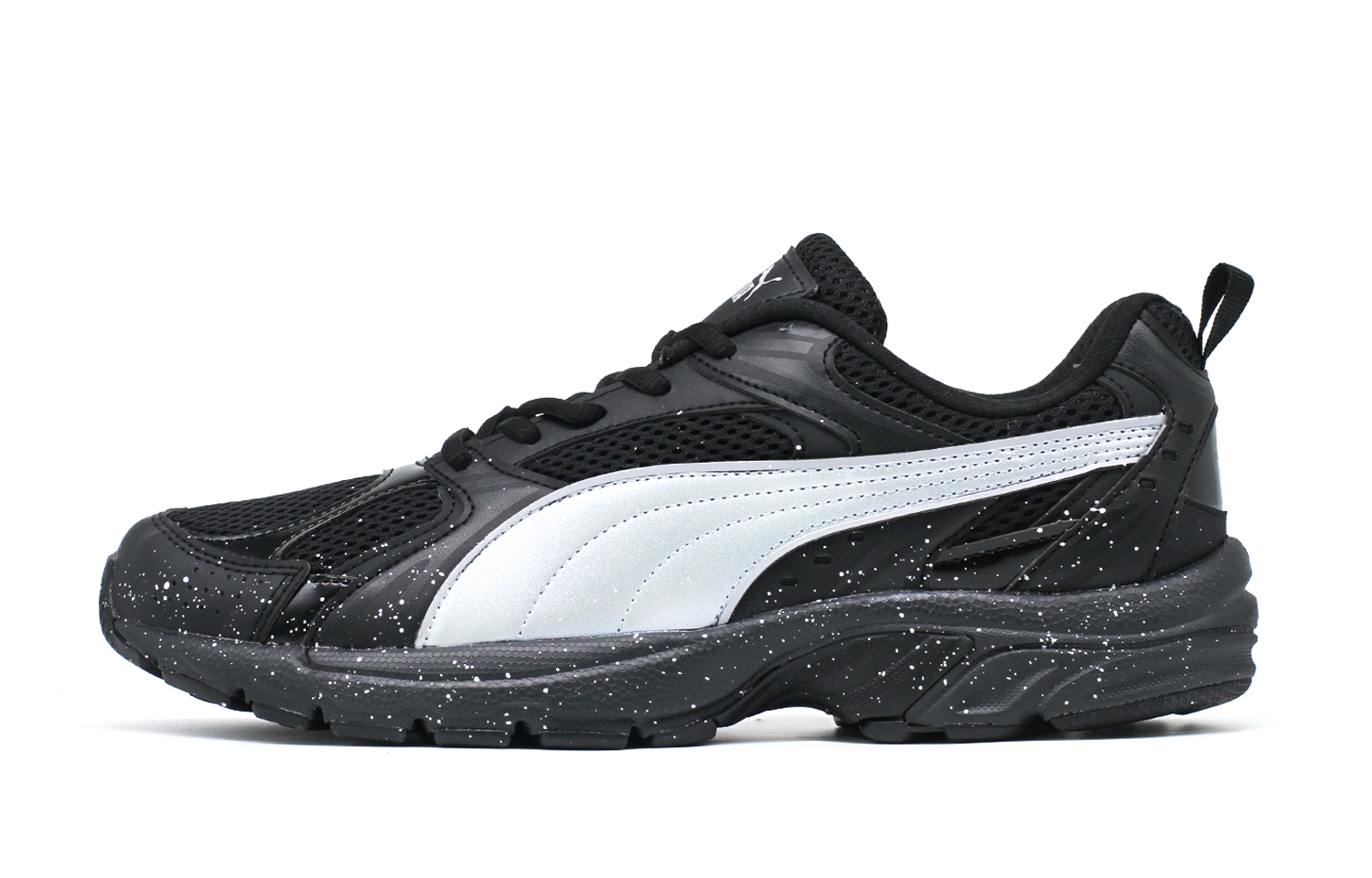 

Кроссовки Milenio Running Unisex Low-top Black/Silver Puma