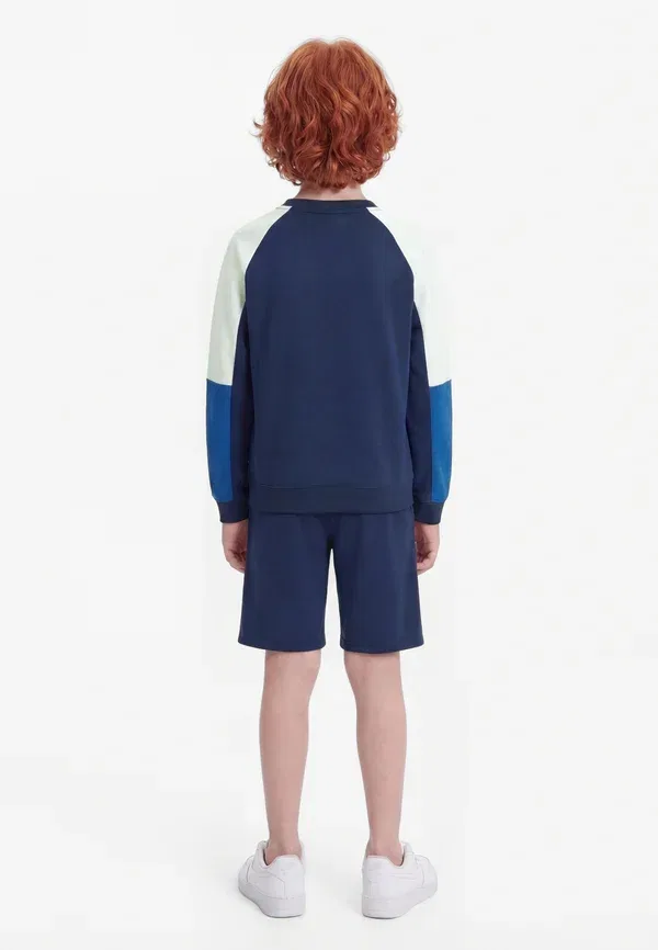 Толстовка Nike Sportswear, midnight navy/white/game royal, тёмно-синий/белый/игровой синий — фото 2