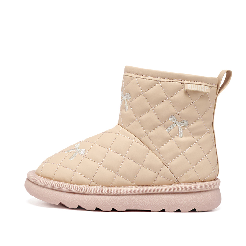 

Непромокаемые утепленные легкие детские ботинки Kids' с амортизацией BIG WASP, розовый