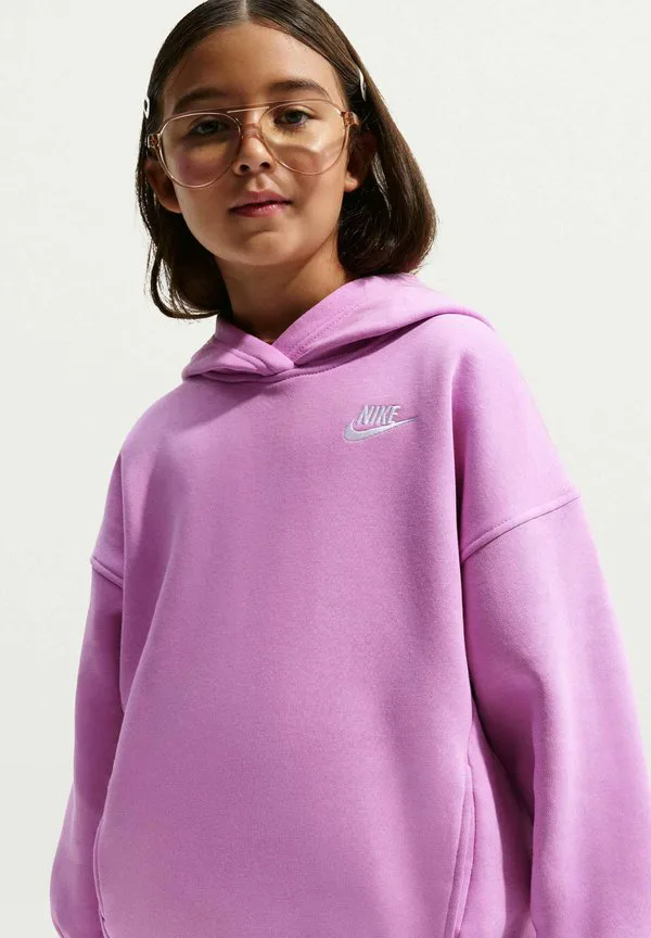 Клубная толстовка Nike Sportswear, Light Magenta/White — фото 4