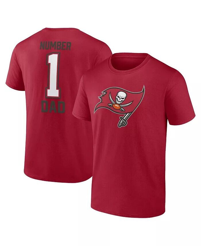 

Мужская красная футболка Tampa Bay Buccaneers ко Дню отца Fanatics