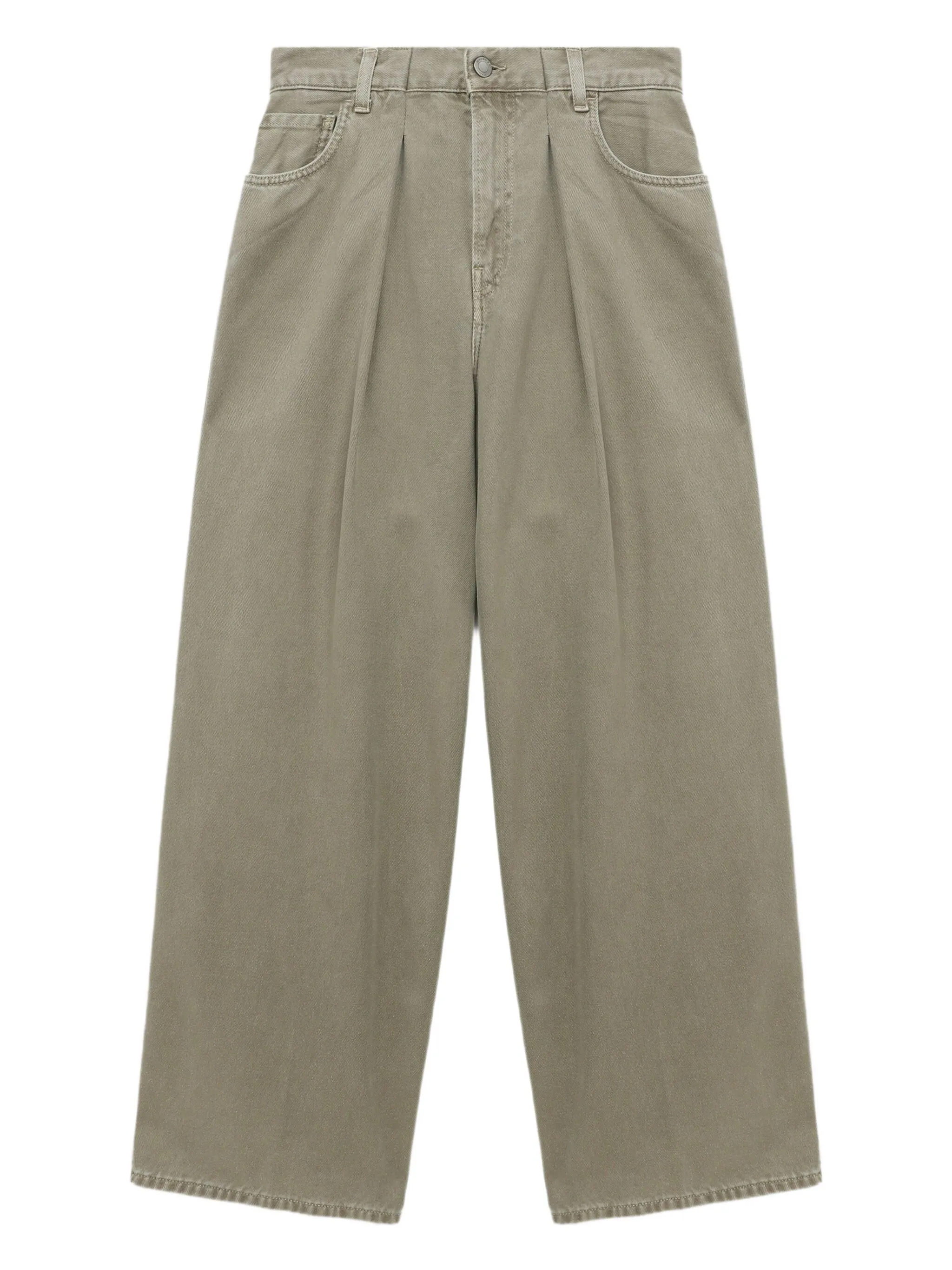 

Джинсы со складками Haikure, бежевый