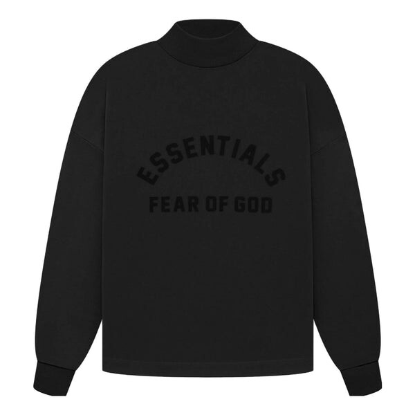 

Футболка ss23 long sleeve tee 'jet black' Fear Of God Essentials, черный