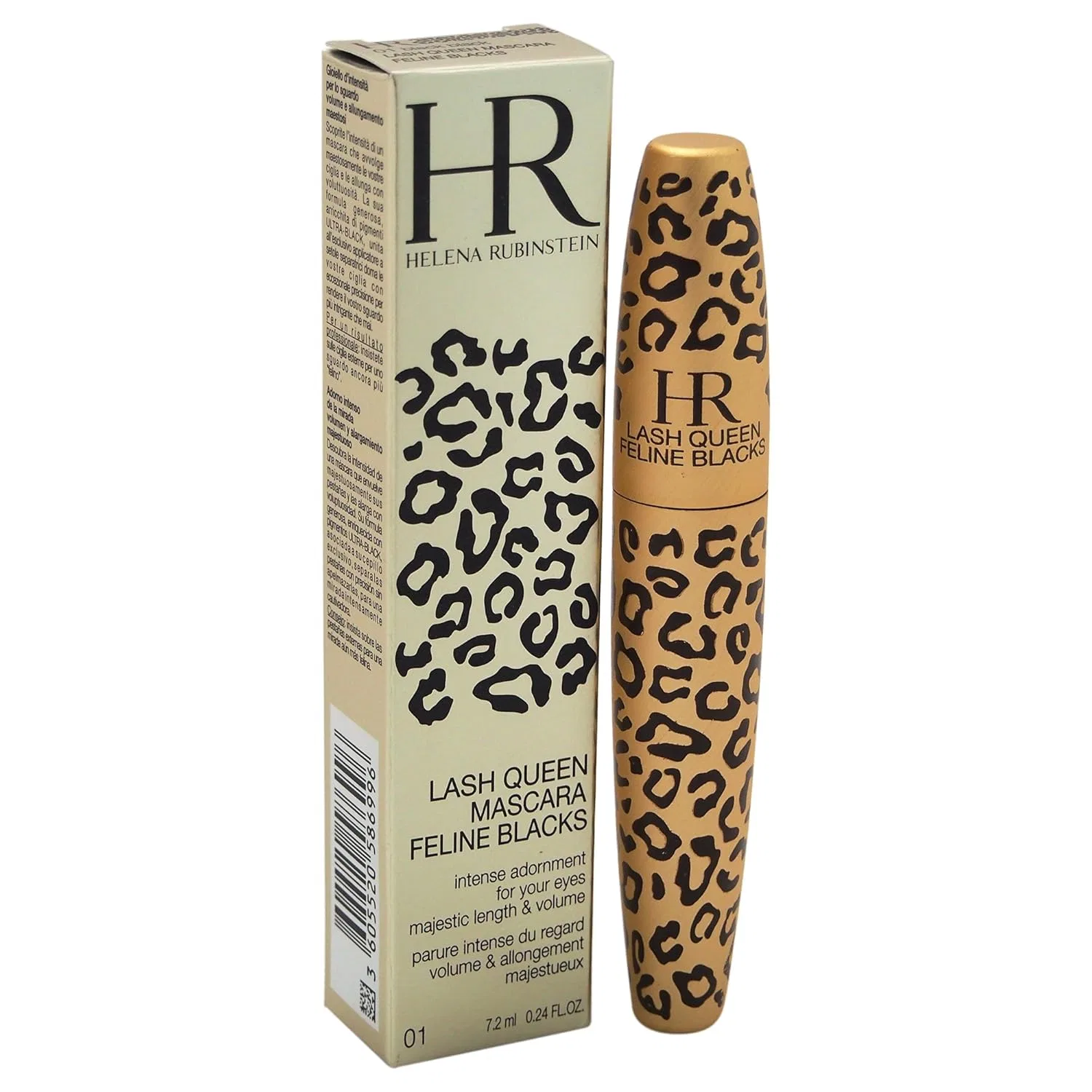 Тушь для ресниц Helena Rubinstein Lash Queen Mascara Feline Blacks, 7.2 мл Helena Rubinstein, Black