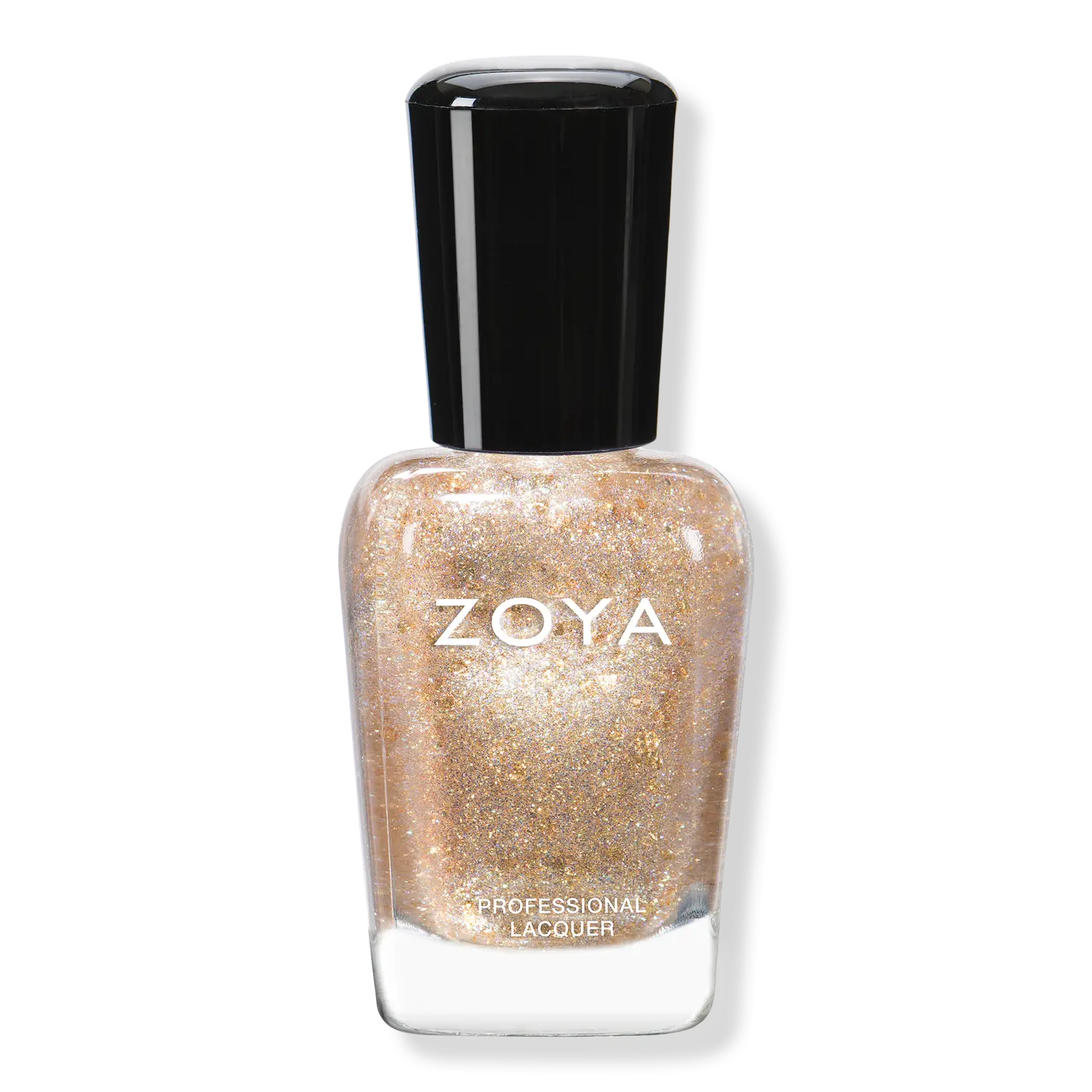 

Лак для ногтей Zoya, Nahla (golden iridescent-halo topper w/ hints of multi-colored glitter)