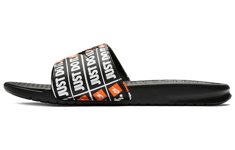 

Шлепанцы и сланцы Nike Benassi Jdi Black Orange