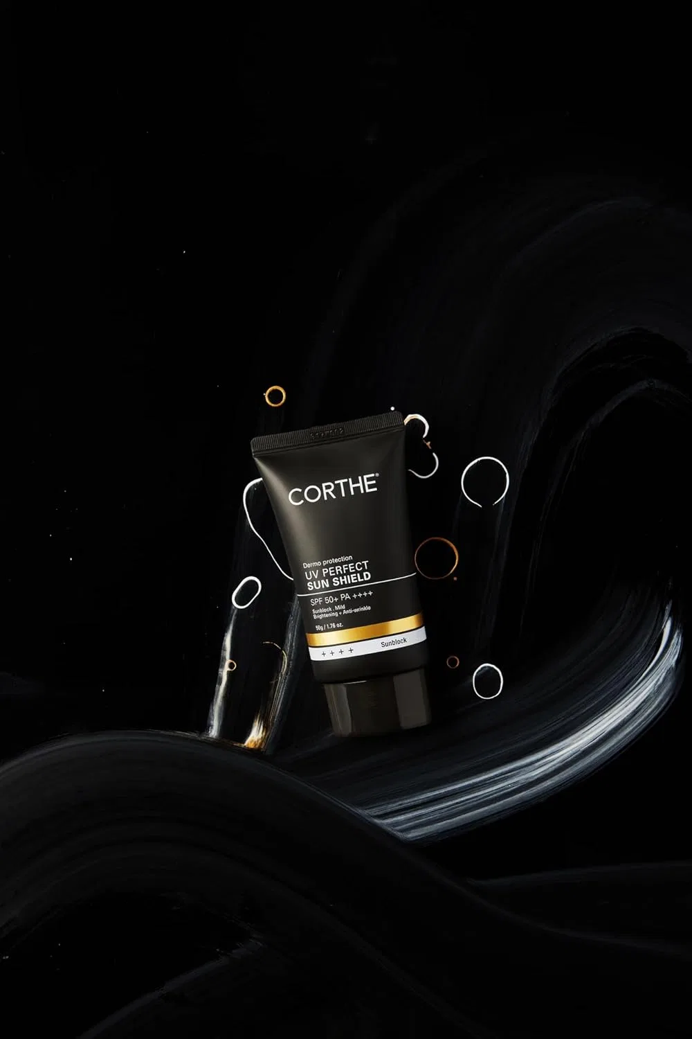 Солнцезащитный крем SPF50+ PA++++ CORTHE Dermo Protection UV Perfect Sun Shield 50 г — фото 4
