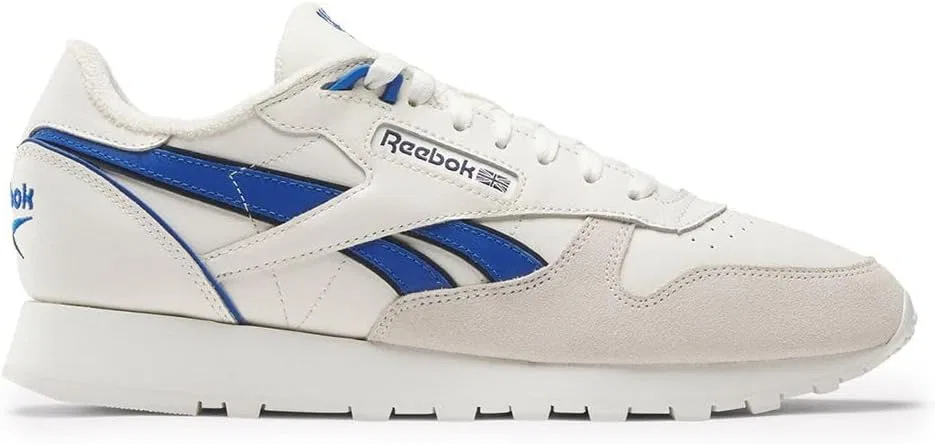 Кроссовки Reebok Classic Leather Panna Avio 100032773, Chalk Vecblu Vecnav — фото 2