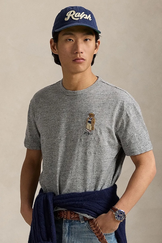 

Футболка Polo Ralph Lauren, серый