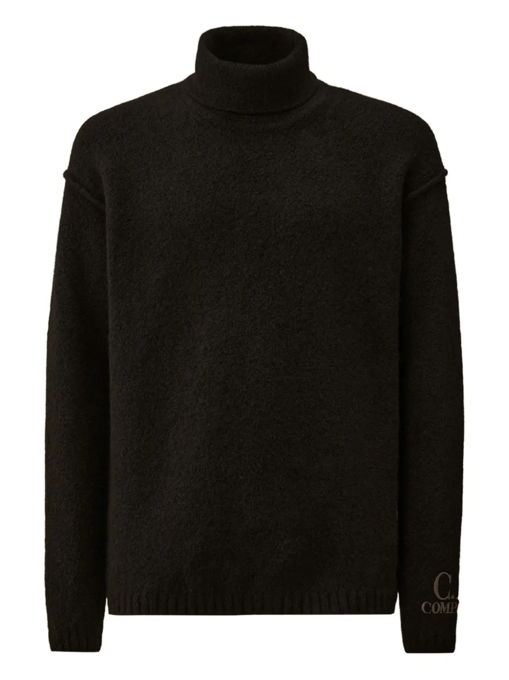 

Вязаный свитер с отделкой в ​​виде линзы C.P. Company, черный