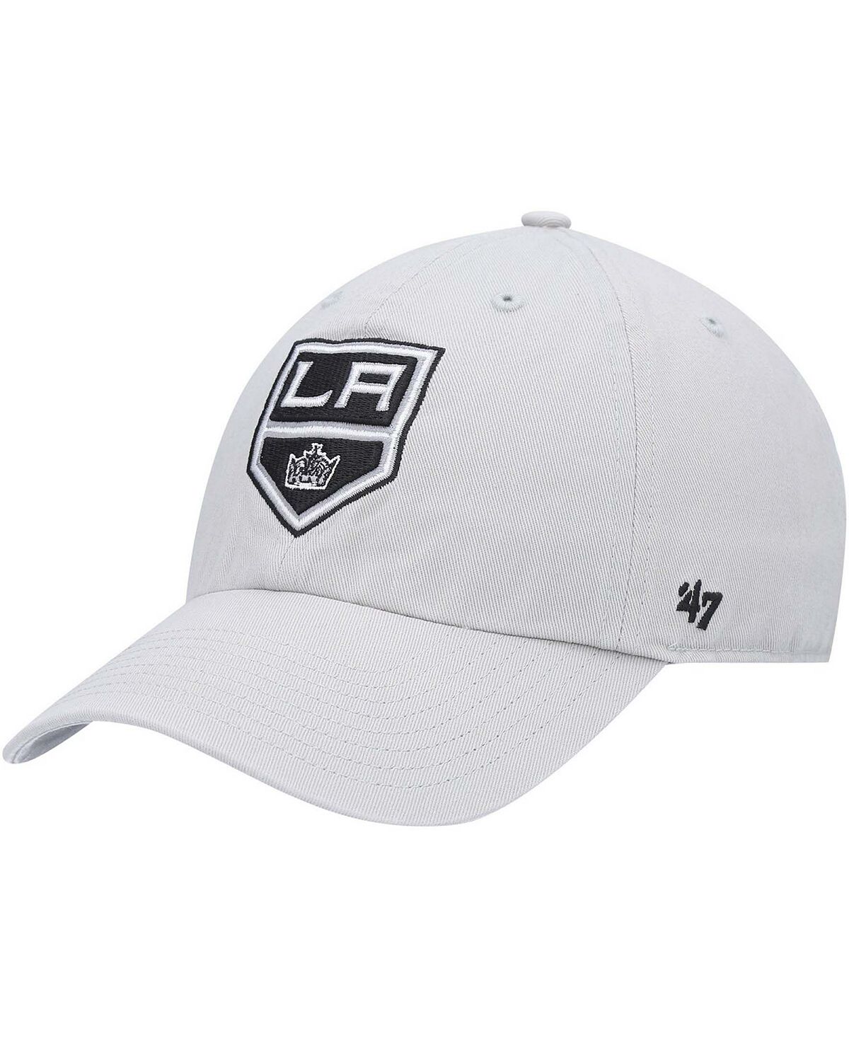 

Мужская серая регулируемая кепка Los Angeles Kings Clean Up '47 Brand