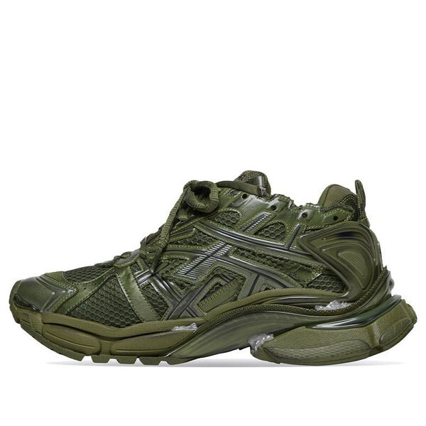 

Кроссовки runner sneaker 'leather free khaki' Balenciaga, зеленый