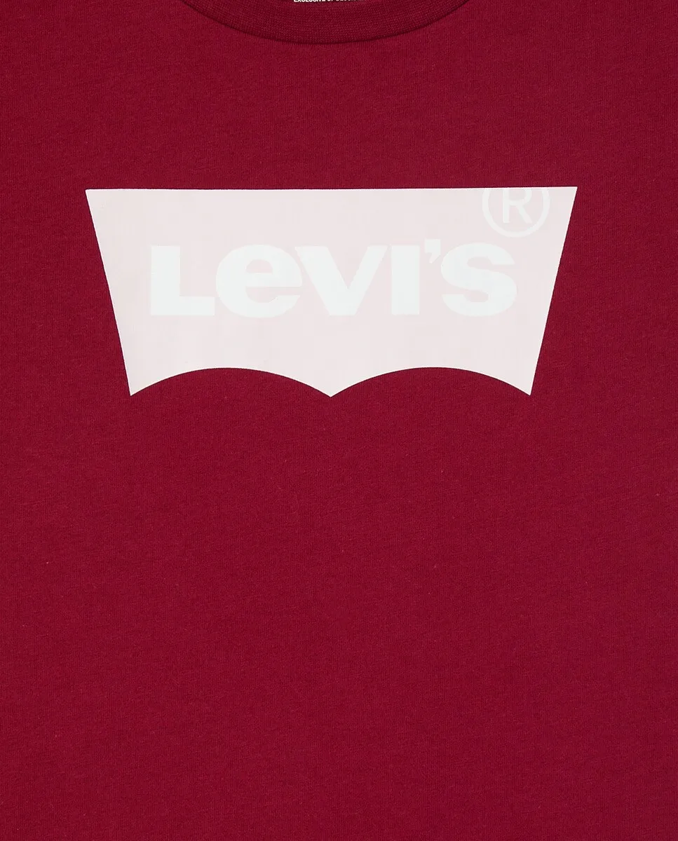 

Футболка для девочек с крыльями летучей мыши Levi's, красный