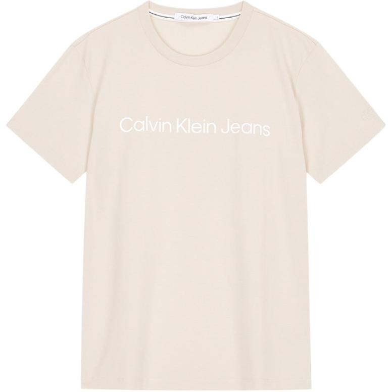 

Футболка мужская цвета слоновой кости Calvin Klein, слоновая кость