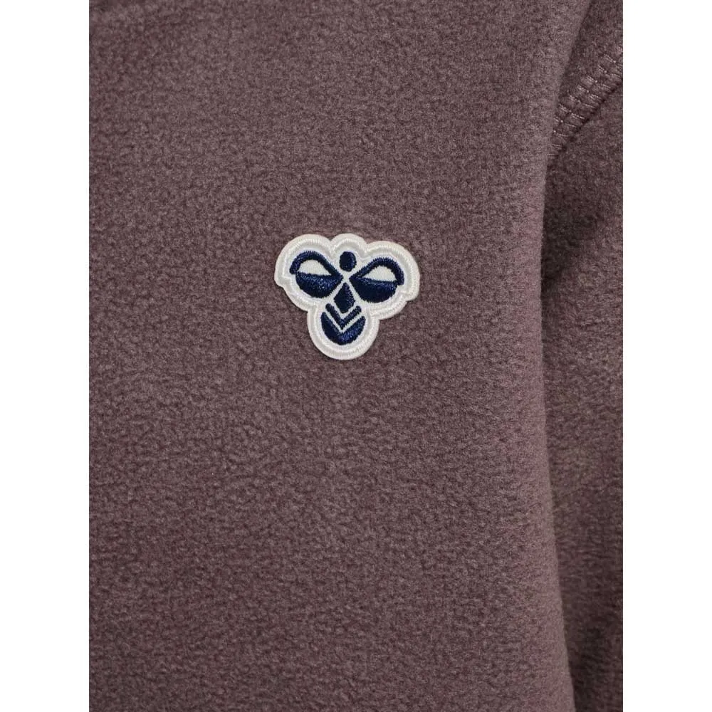Боди с длинными рукавами из флиса Hummel Mini Fleece Bee, фиолетовый — фото 4