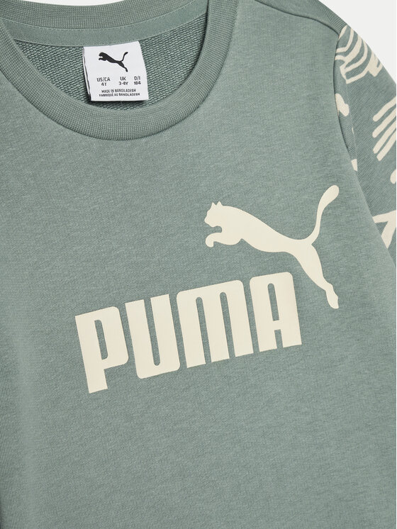 Спортивный костюм обычный крой Minicats Sandy Adventures 686284 Puma, зеленый — фото 4