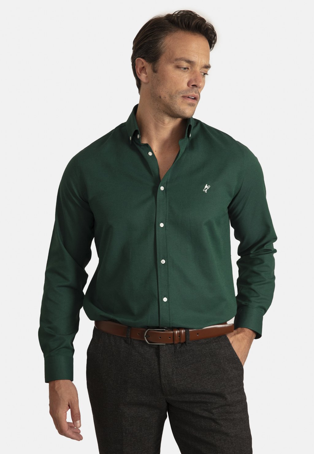 

Рубашка 2 PACK OXFORD Jacey Quinn, цвет green black