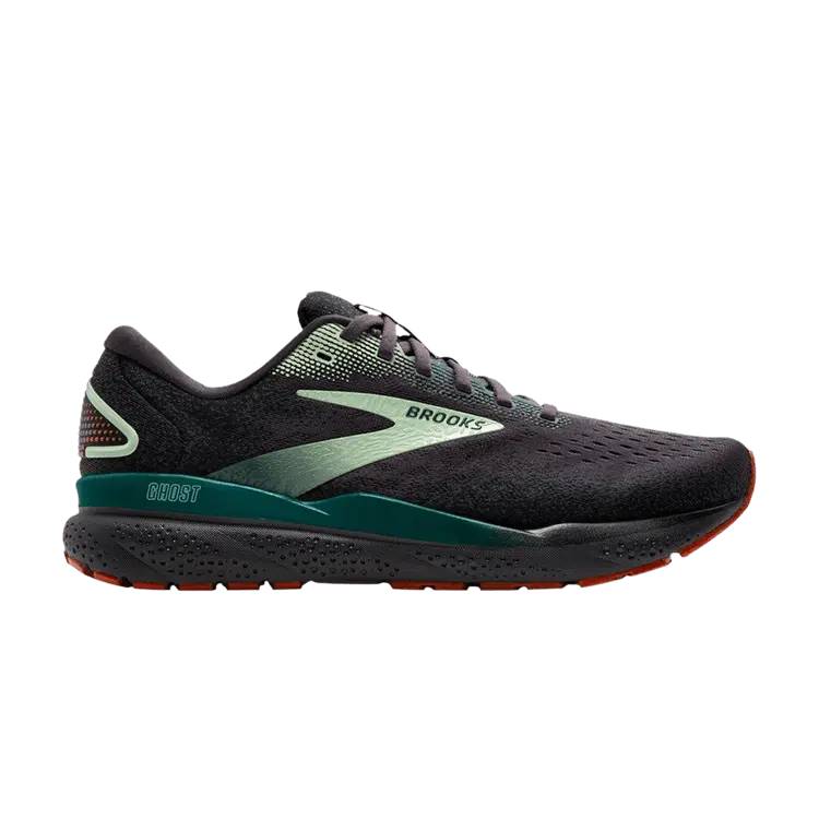 

Кроссовки Brooks Ghost 16, Blackened Pearl June BugGreen