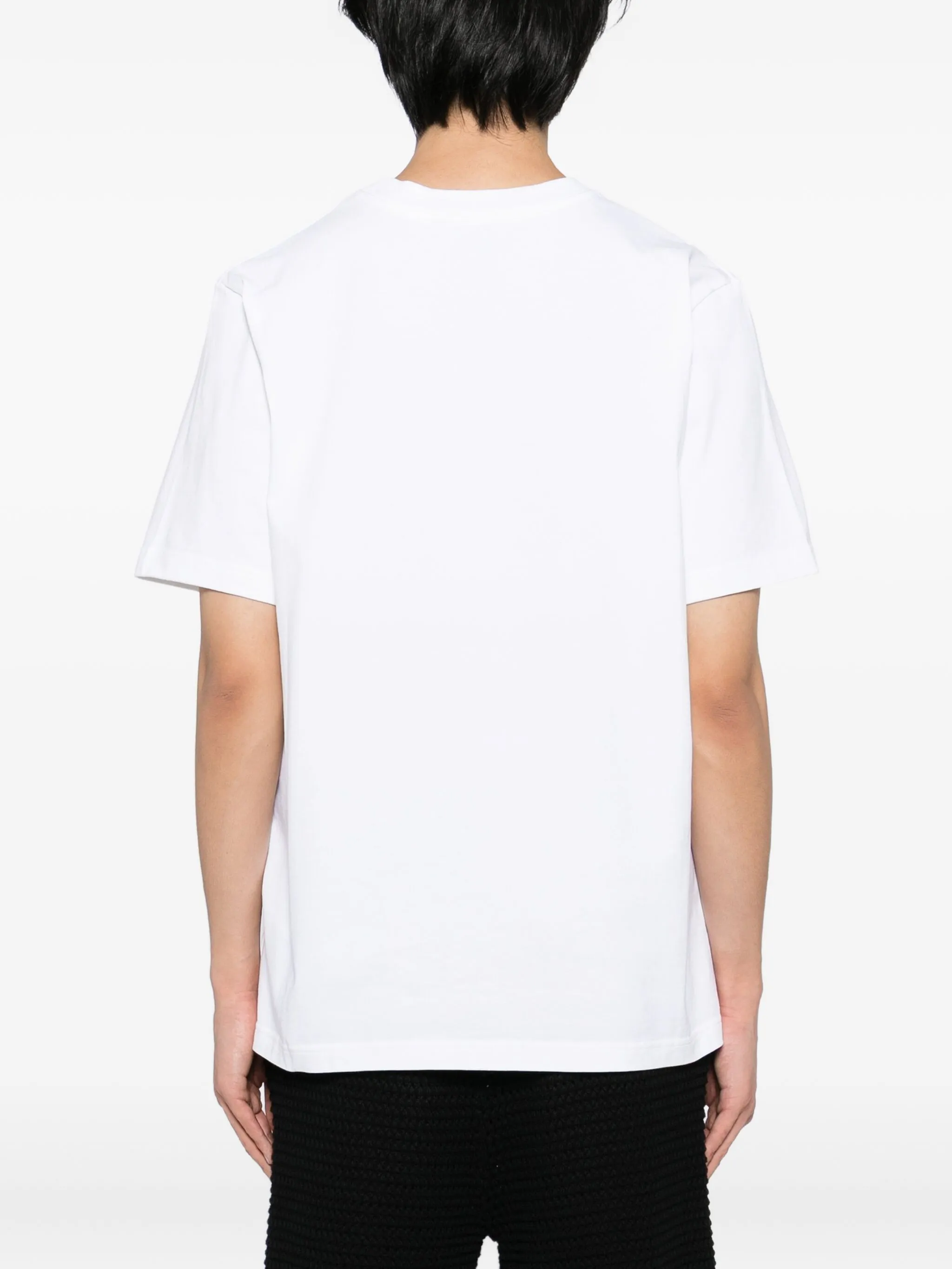 

Футболка с принтом значка теннисного клуба Casablanca, белый