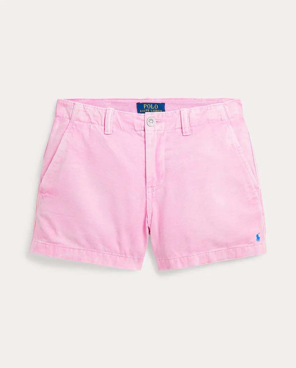 

Шорты хлопковые в стиле чинос для девочек Polo Ralph Lauren, цвет Rosa claro