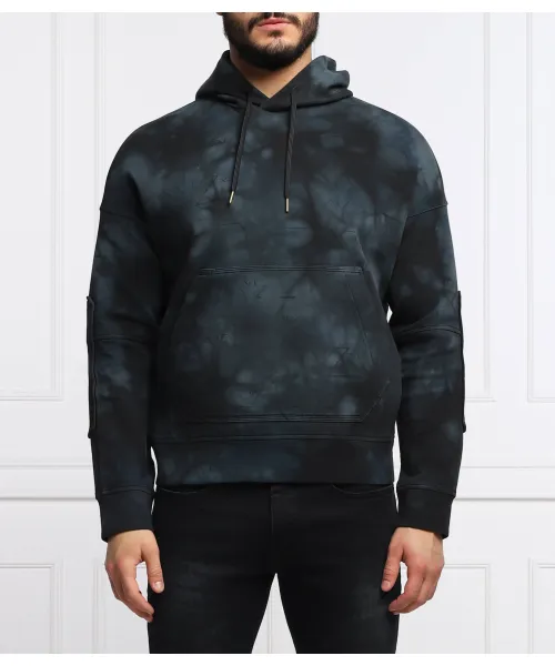 

Толстовка Regular fit Emporio Armani, черный