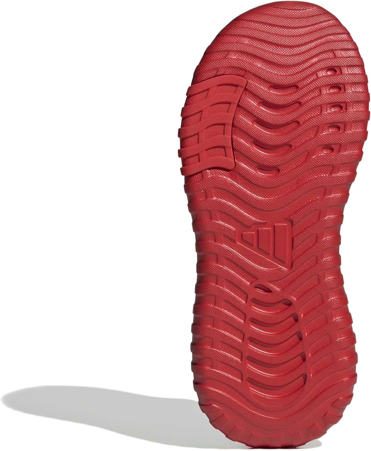 Детские кроссовки Adidas Kaptir 4.0 (унисекс), серый/алый — фото 3
