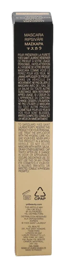 Тушь для ресниц Yves Saint Laurent Volume Effet Faux Cils Radical, черная, 7.5 мл Yves Saint Laurent — фото 4