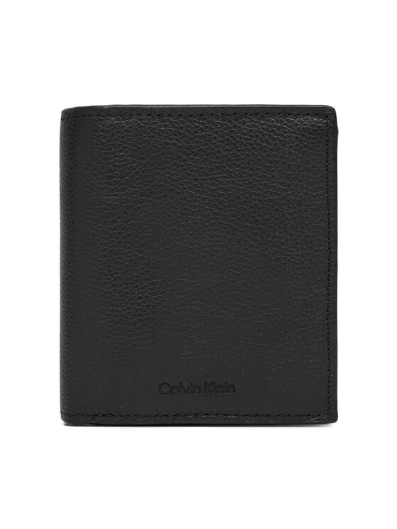 

Большой мужской кошелек Micropebble Comp Trifold W Coin LV04D1034G Calvin Klein, чёрный