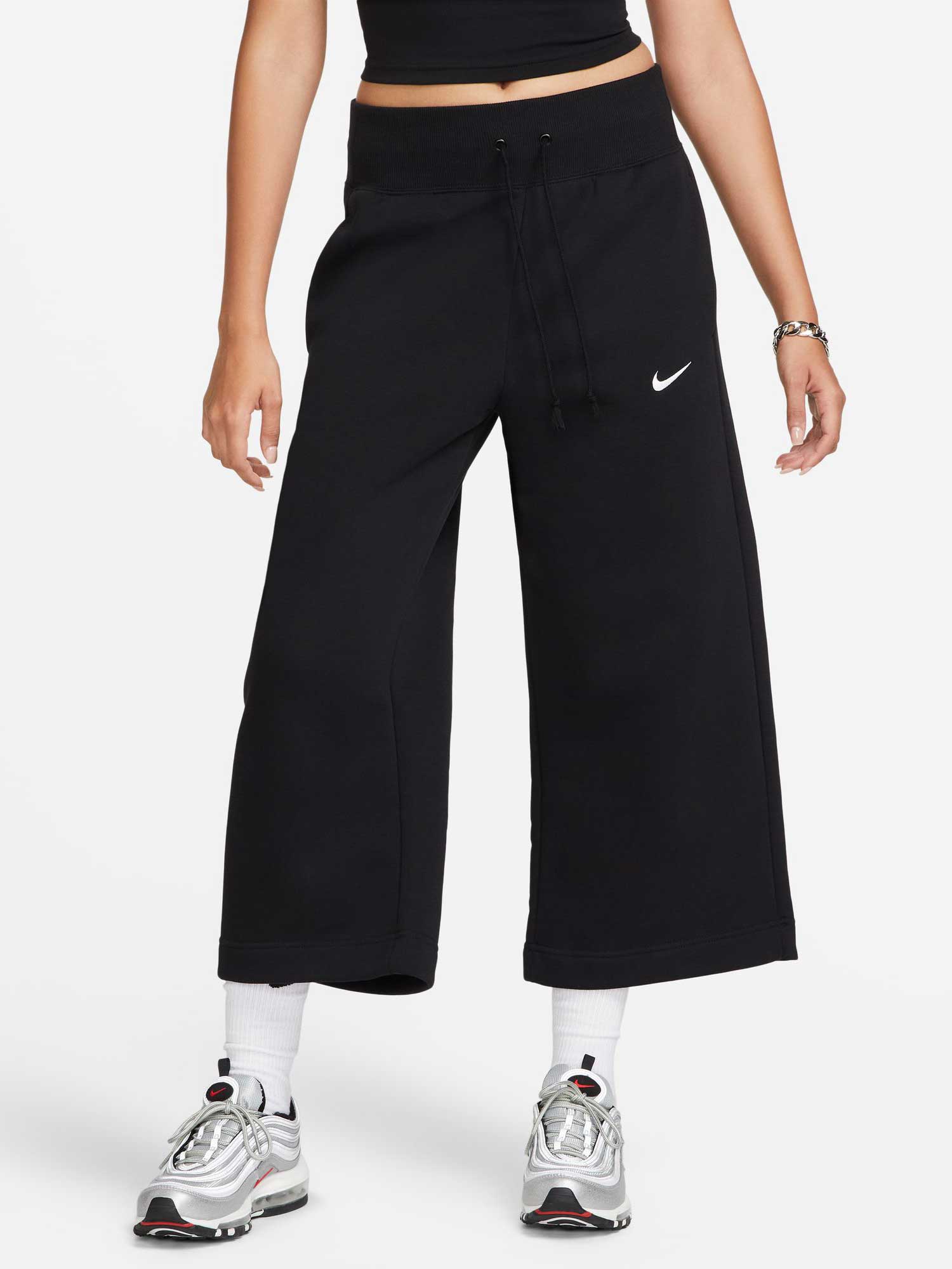 

Спортивные брюки Nike W NSW PHNX FLC HR CROP SWTP, черный