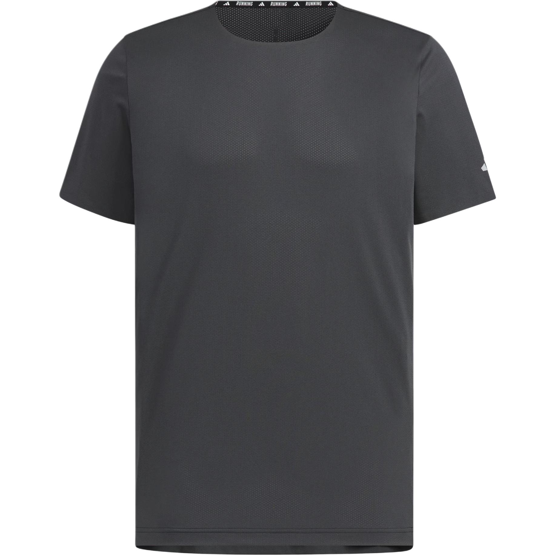

Adidas Футболка для бега Climacool мужская black/dark silver gray