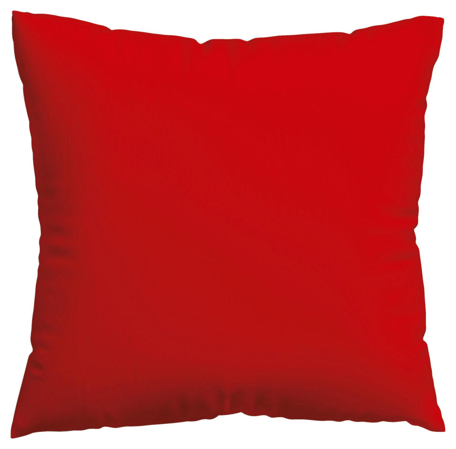 

Чехол для подушки Easy Jersey Schlafgut, темно-красный