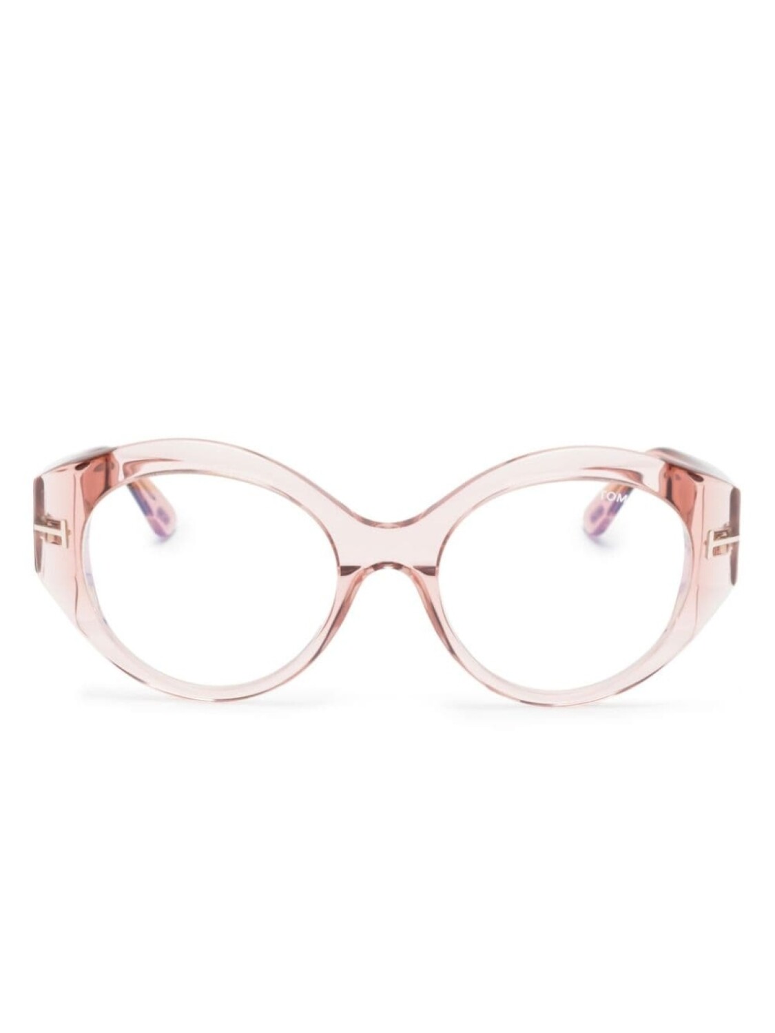 

TOM FORD Eyewear очки в массивной оправе, розовый