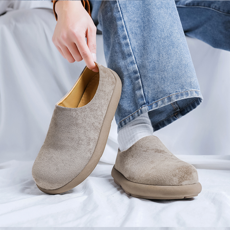 V ZERO FIVE Устойчивые к истиранию босоножки Birkenstock с закрытым носком на резиновой подошве унисекс молодежные модные серые 45225, цвет Gray 45225 (Men's) — фото 3