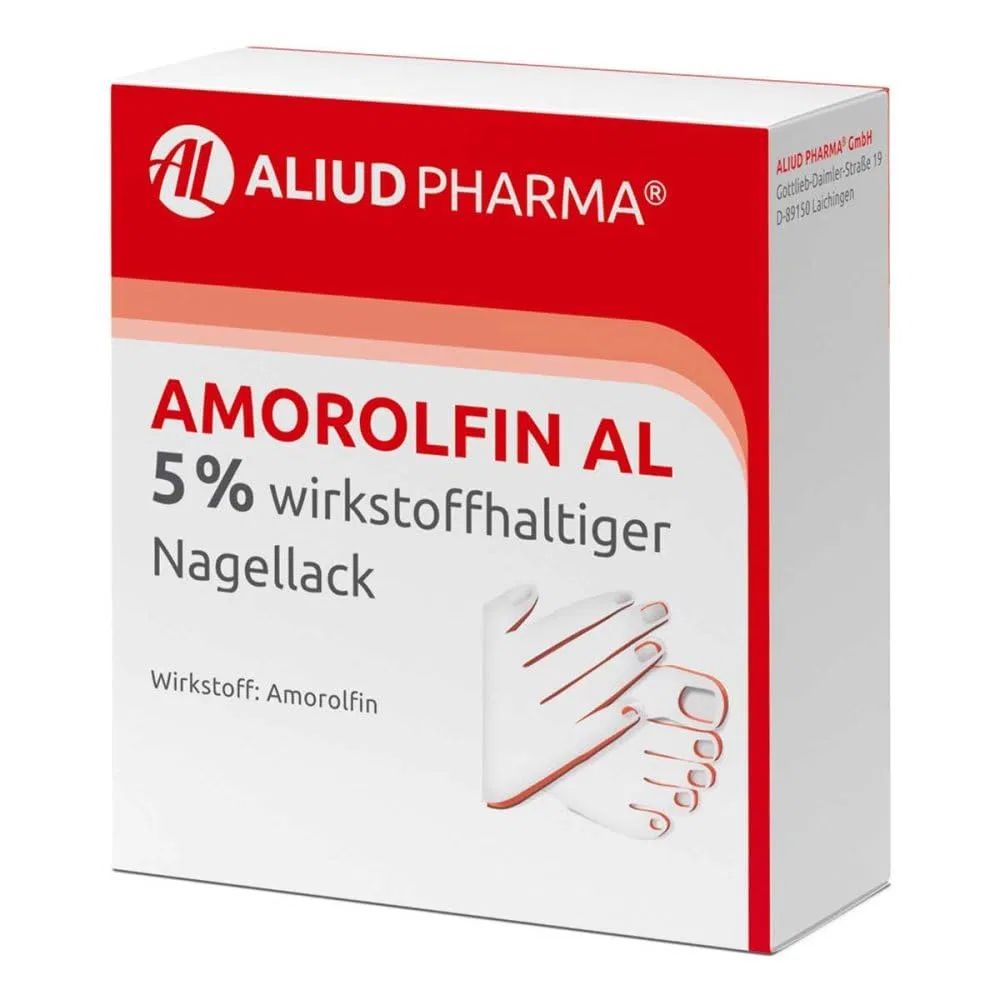 Лак для ногтей ALIUD PHARMA Amorolfin AL 5% от грибка, 3 мл Al Aliud Pharma — фото 4