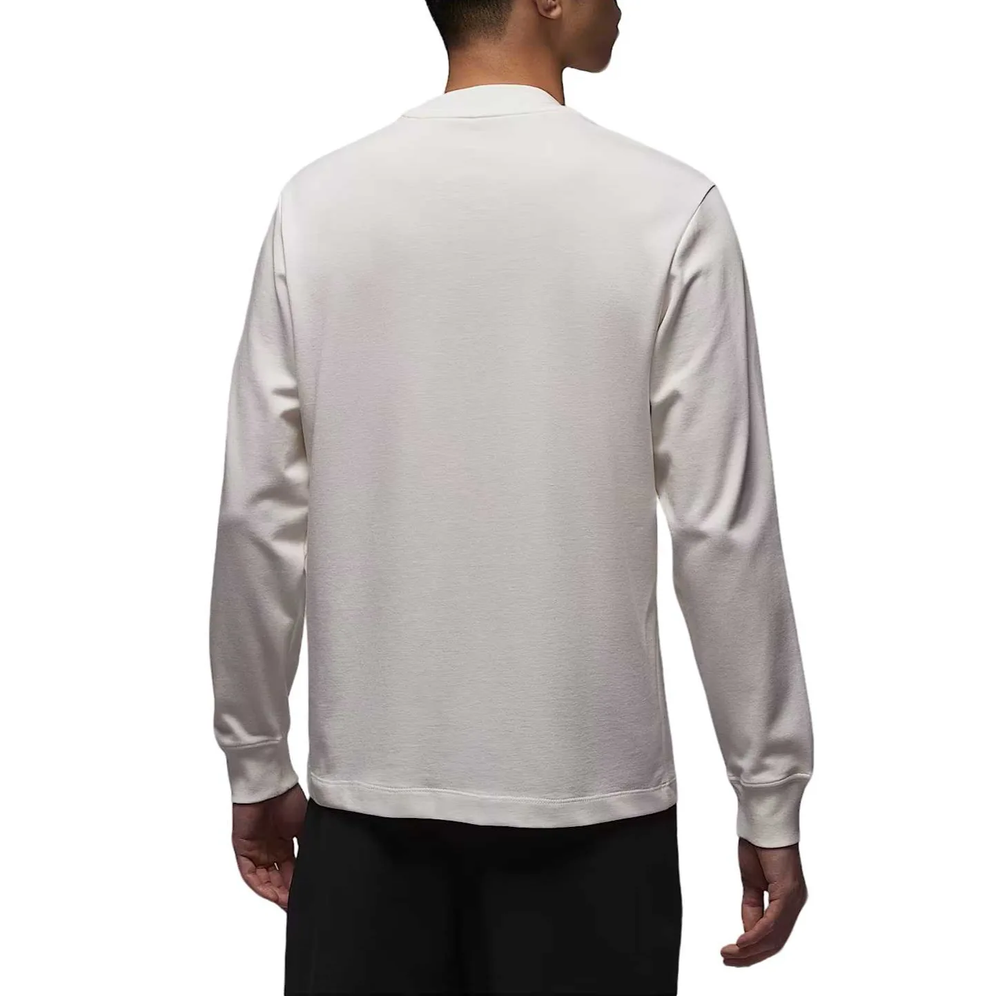 Толстовка Dri FIT мужская Jordan, Sail White/Black — фото 3