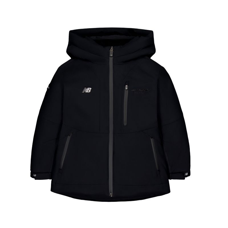 Детская зимняя куртка Pre school New Balance, черный — фото 3