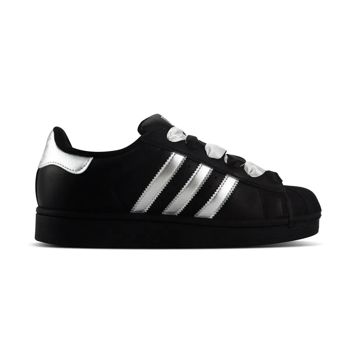 Кроссовки для скейтбординга детские Adidas Originals Superstar 2 Silver — фото 3