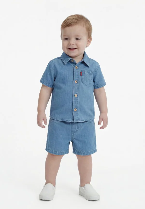 Джинсовые шорты в стиле вестерн Levi'S, Light Blue